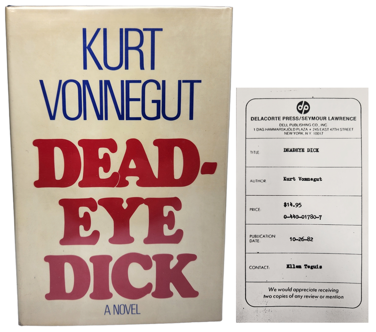 Item #310907 Deadeye Dick. Kurt Vonnegut.