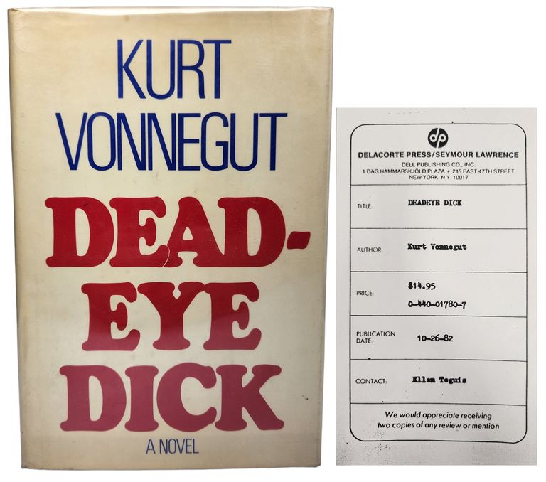 Item #310908 Deadeye Dick. Kurt Vonnegut.